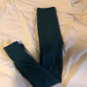 Forest green lululemon leggings